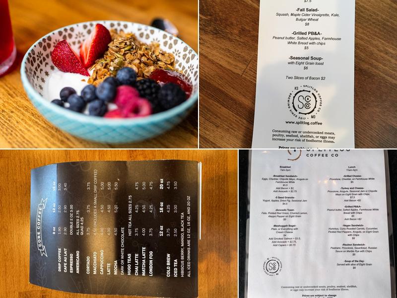 Core Coffee & Eatery Menu