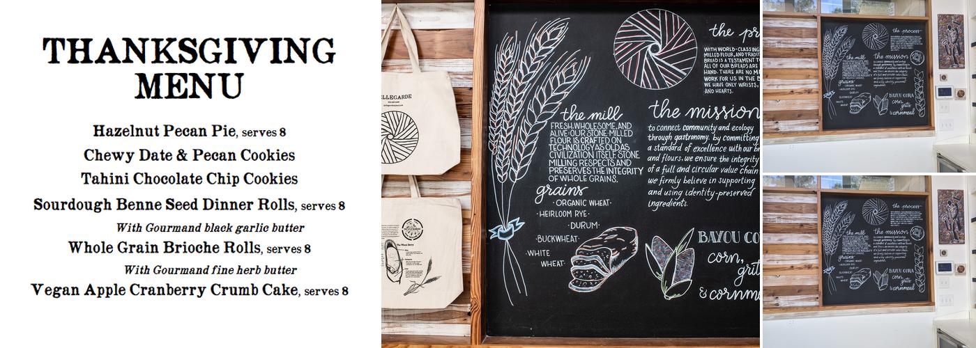 Bellegarde Bakery Menu