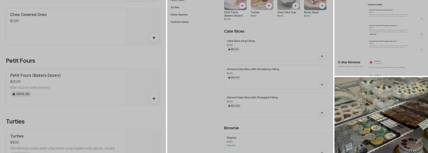 Sweet Generations Menu