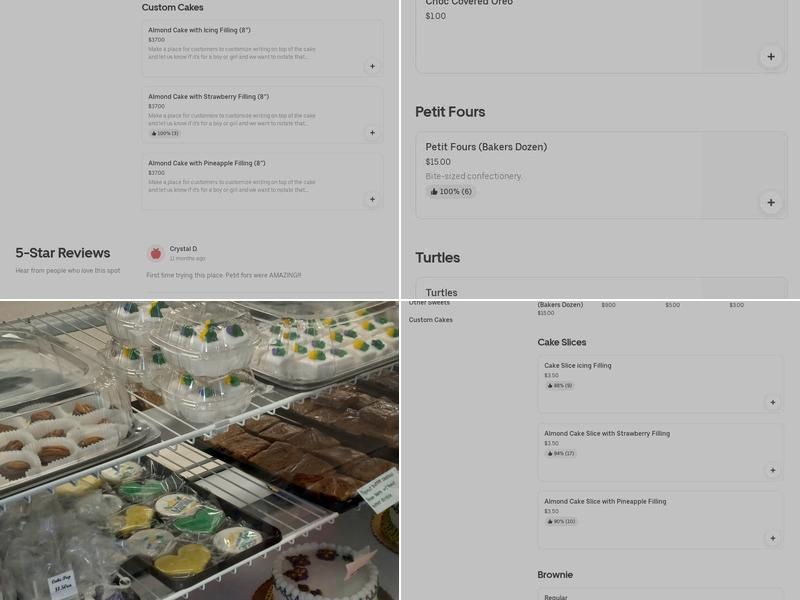 Sweet Generations Menu