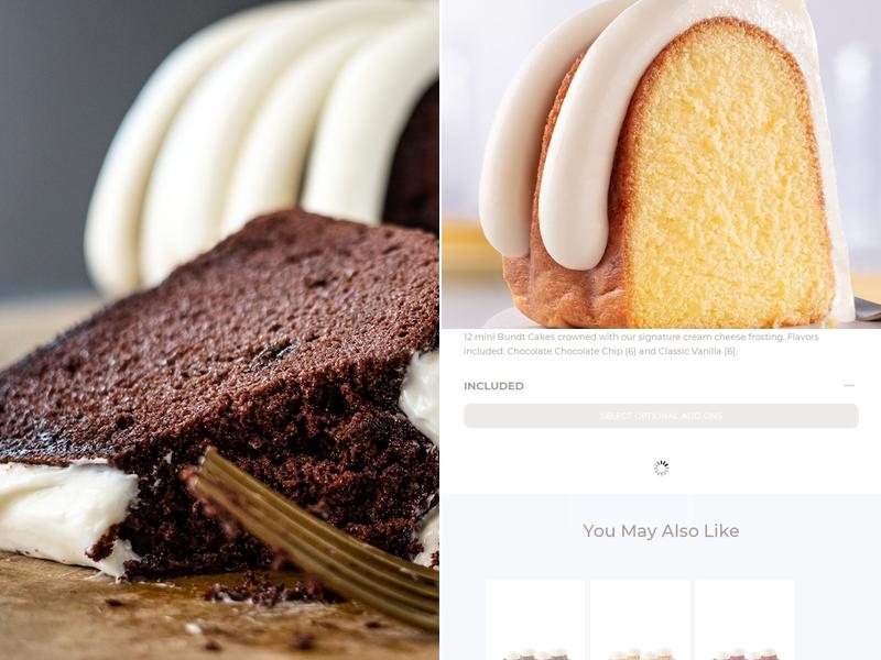 Nothing Bundt Cakes Menu
