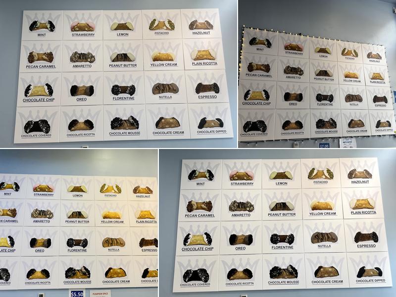 Mike's Pastry - Assembly Row Menu