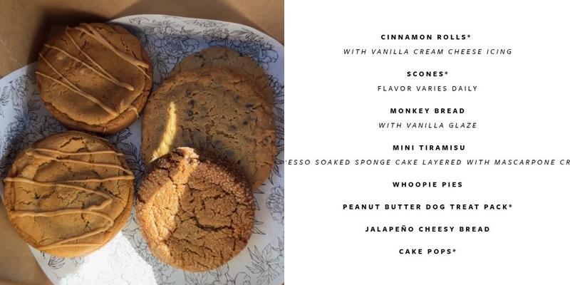 Gingersnaps Bakery Menu