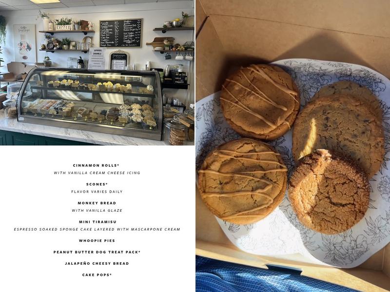 Gingersnaps Bakery Menu