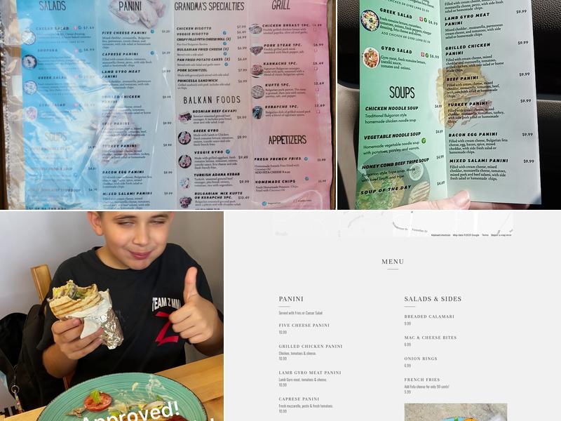 Balkan Store & Bakery Menu