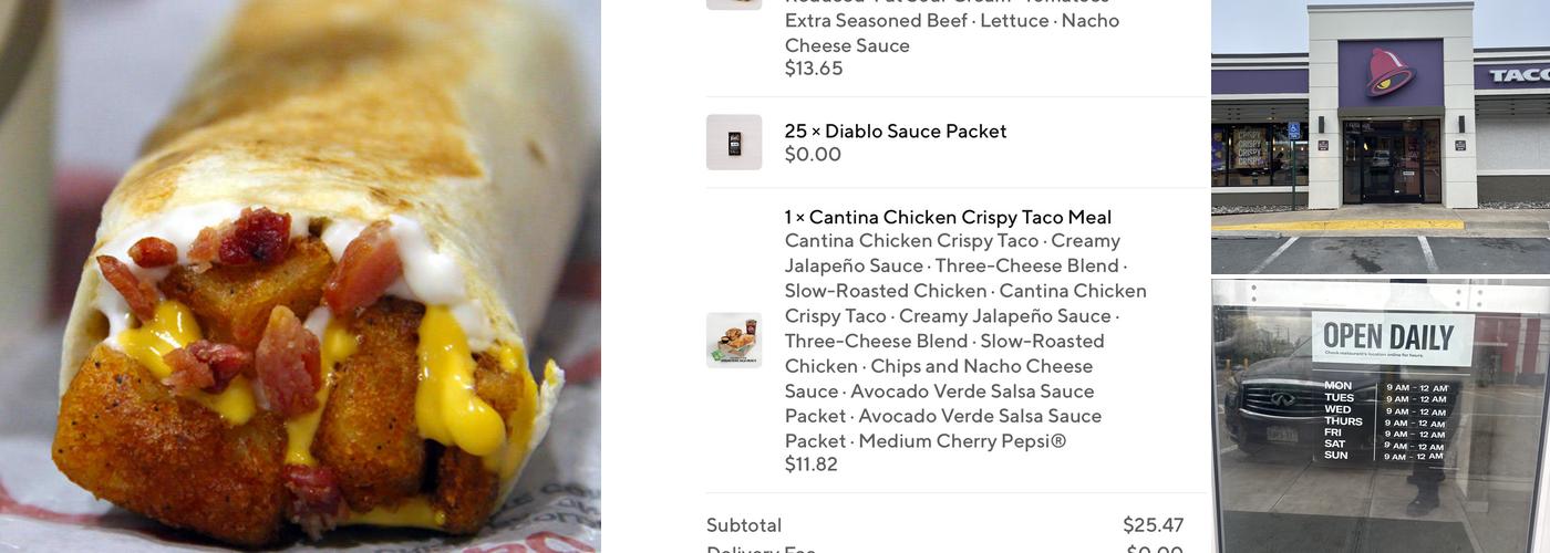 Taco Bell Menu