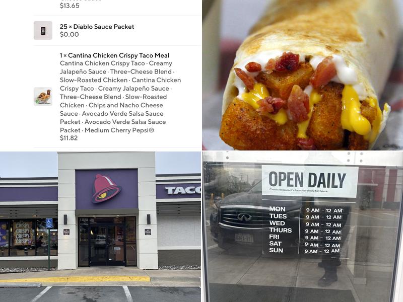 Taco Bell Menu