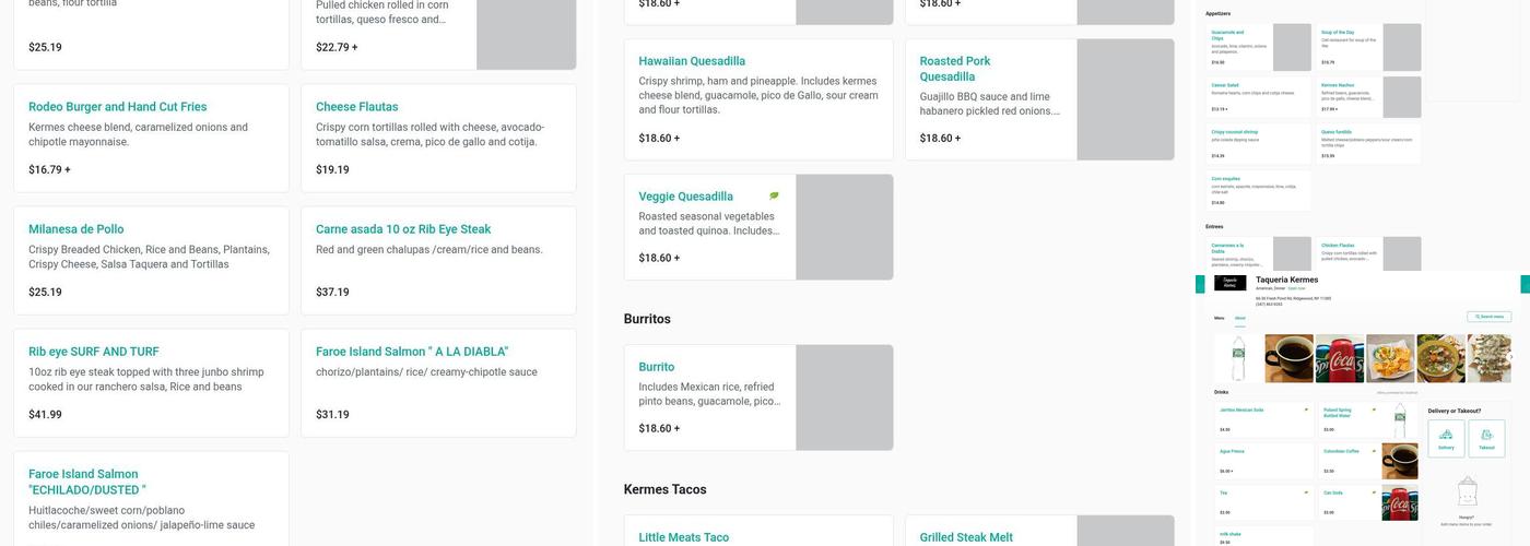 M&S Menu