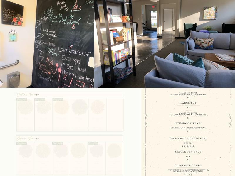 The Pauline Tea-Bar Apothecary Menu