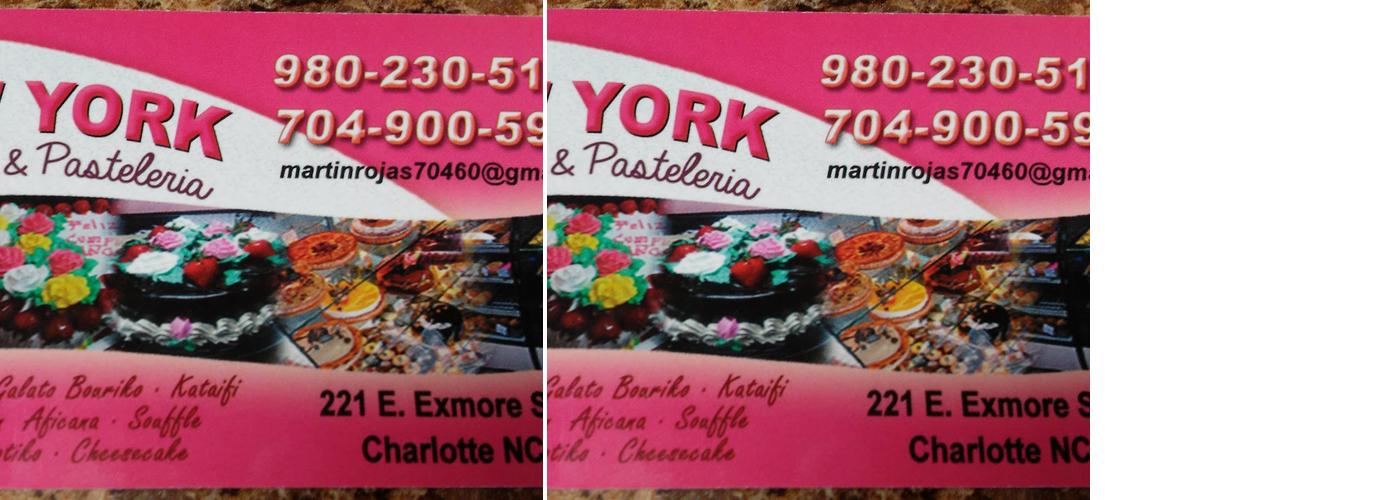 New York Pastries & Pasteleria Menu