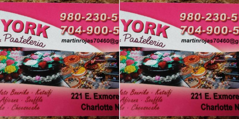 New York Pastries & Pasteleria Menu