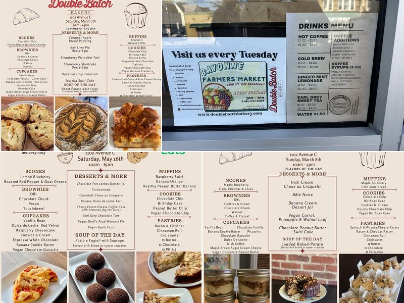 Double Batch Bakery | Online Bakery Menu