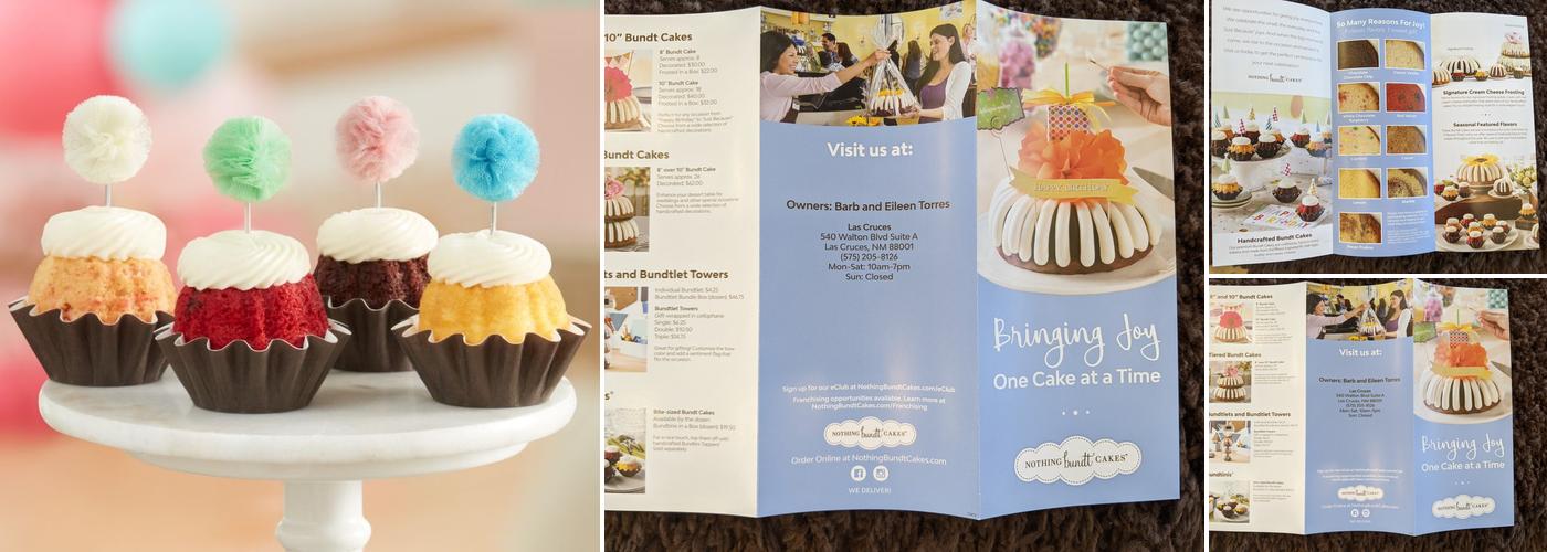 Nothing Bundt Cakes Menu