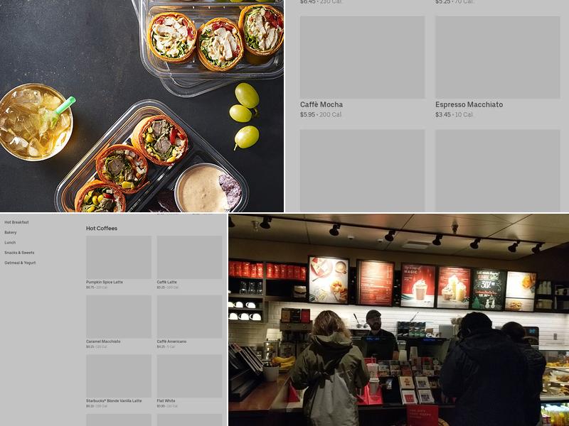 Starbucks Menu