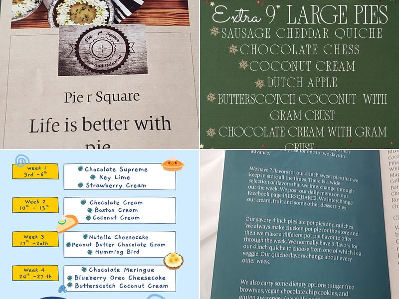 Pie R Square Menu