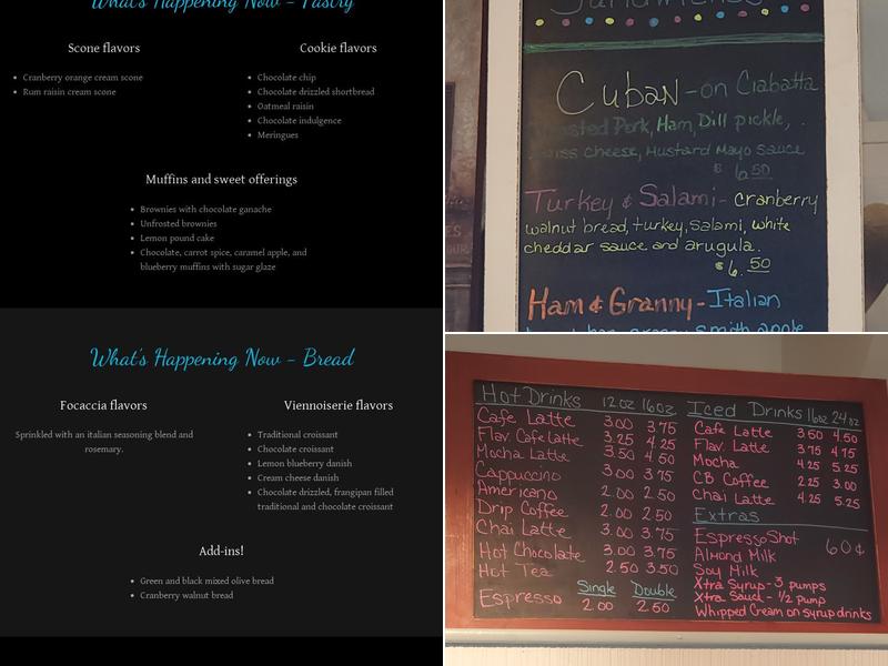 Share ‘N Dipity Menu