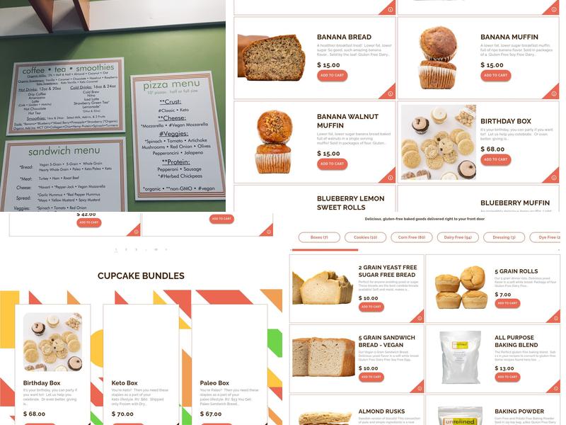 Unrefined Bakery Menu