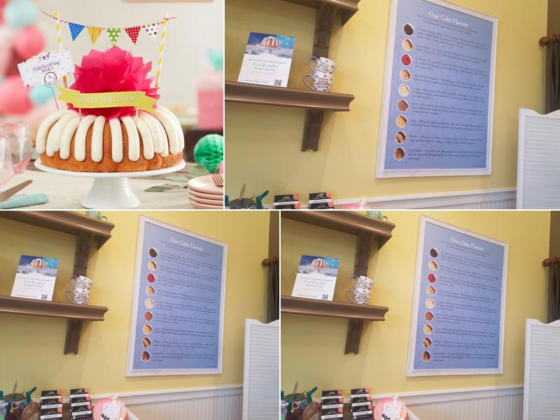 Nothing Bundt Cakes Menu