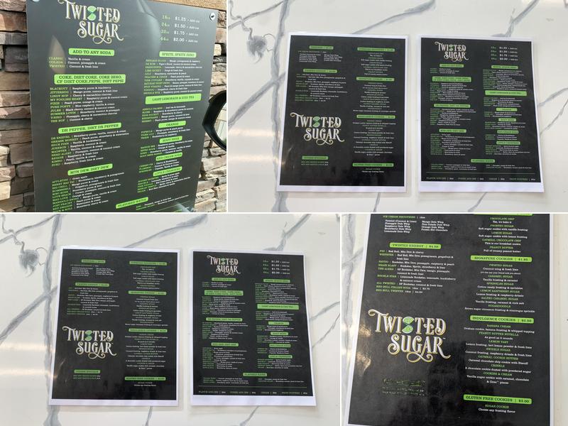 Twisted Sugar Menu