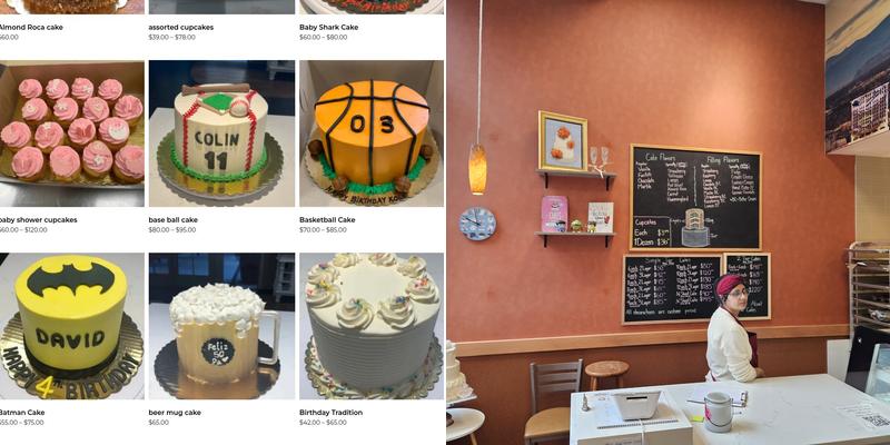 Cake It Menu
