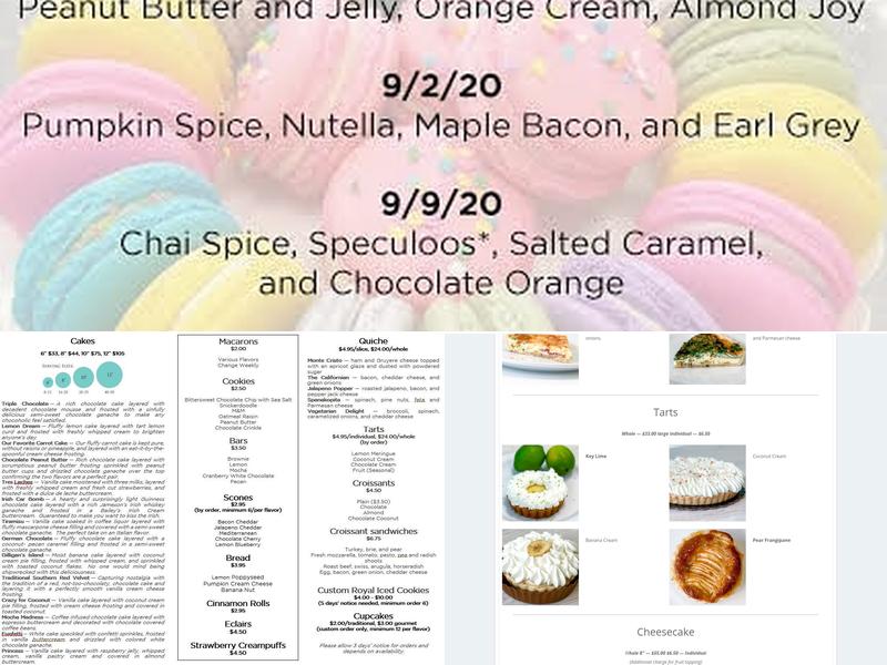 Delish Menu