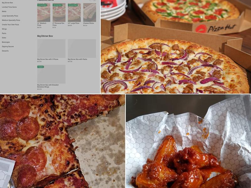Pizza Hut Menu