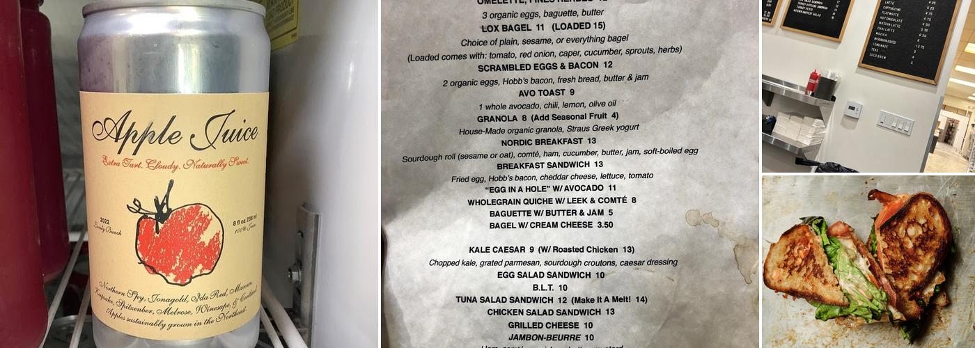 Clark Street Echo Park Menu