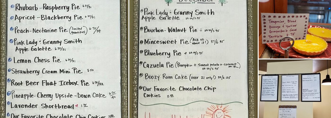 Real Pie Company Menu