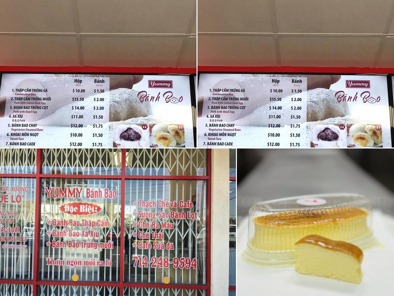 Yummy Bánh Bao Menu