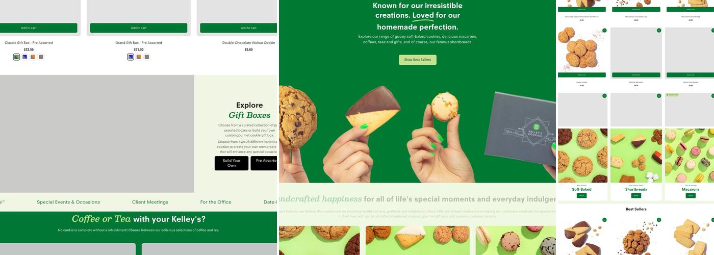 Kelley's Kookies - South Pasadena Menu