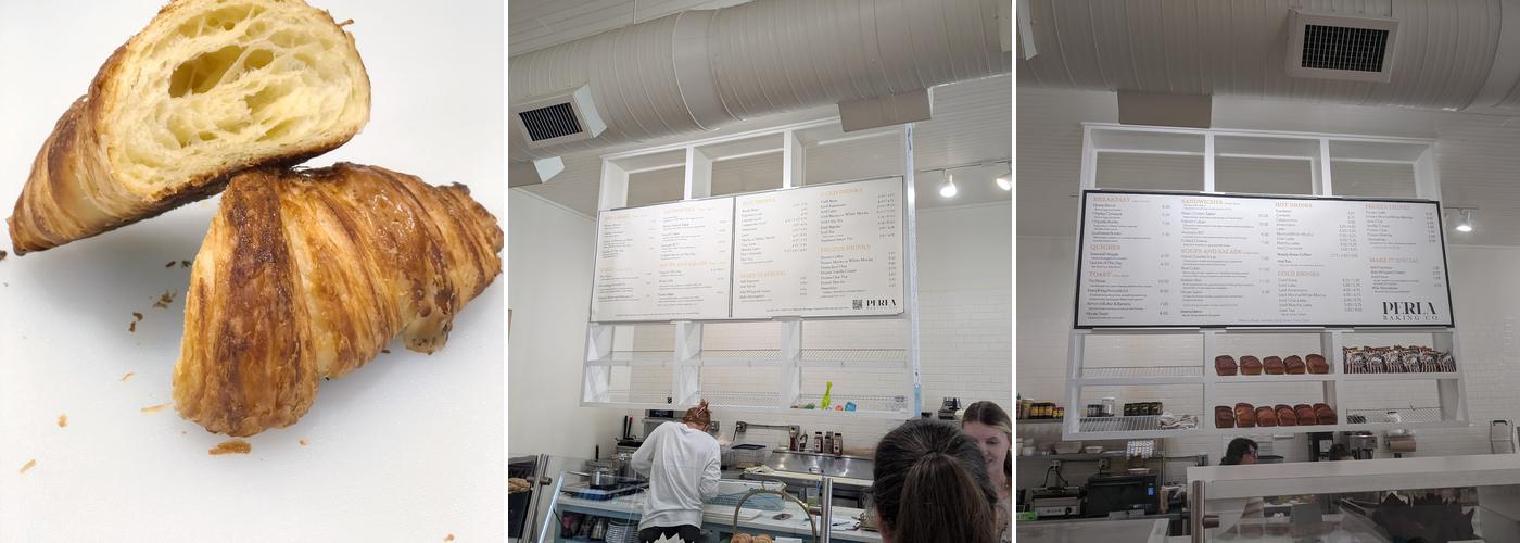 Perla Baking Company Menu