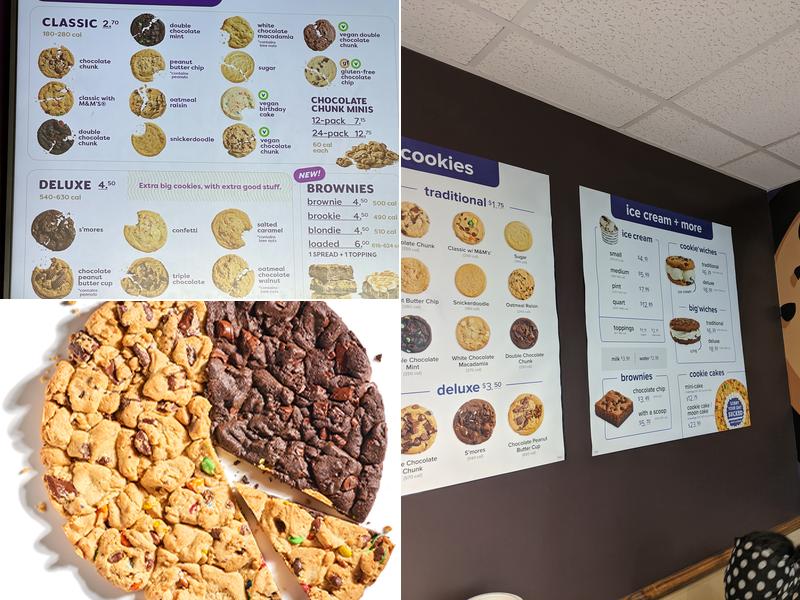 Insomnia Cookies Menu