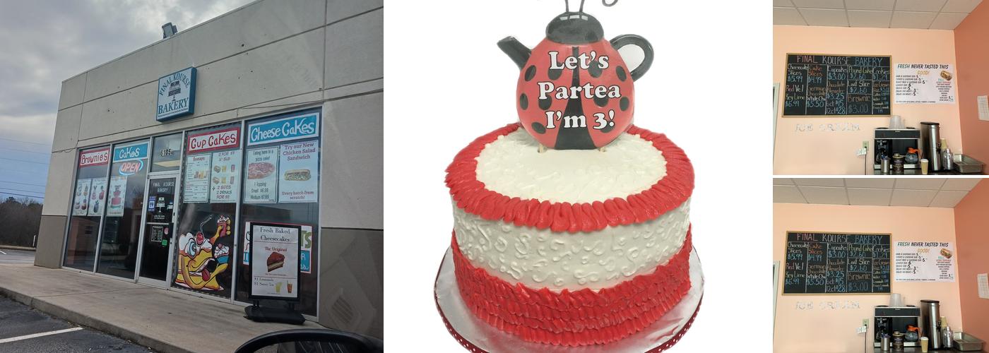 Final Kourse Bakery Menu