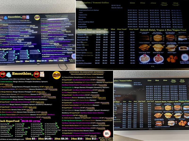 Mokhaport Menu