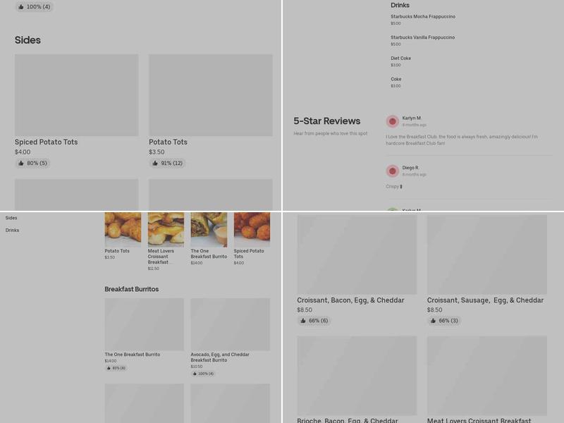 Winnetka Market & Bakery Menu