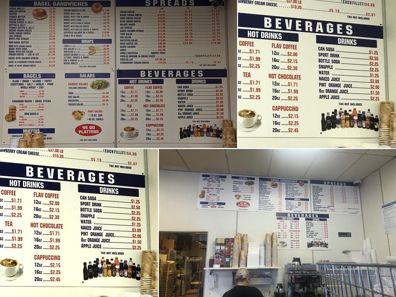 Kosher Bagels Supreme Menu