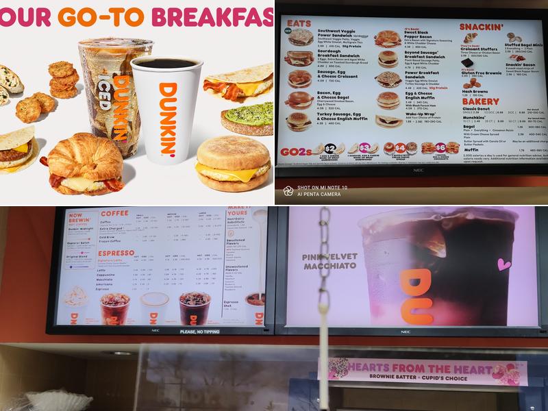 Dunkin' Menu