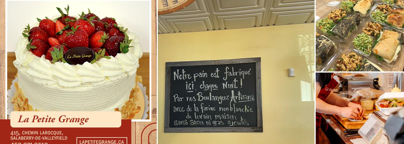 La Petite Grange - Valleyfield Menu