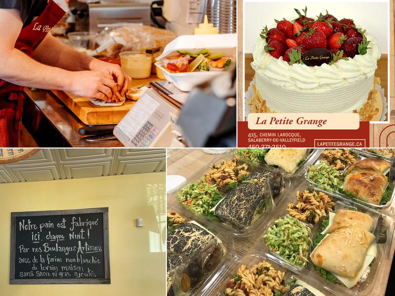 La Petite Grange - Valleyfield Menu