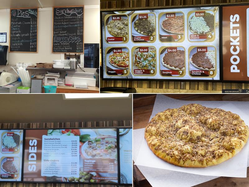 Zaatar & Cheese bakery Menu