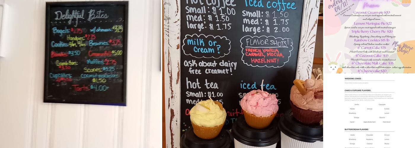 Delightful Bites by Nina Menu