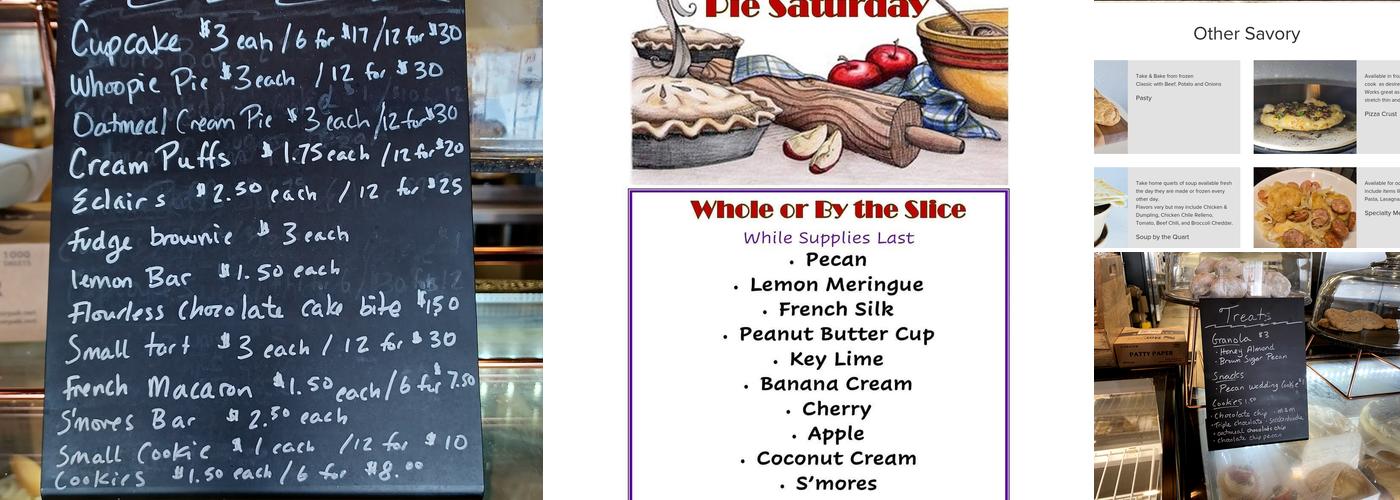 9oh6 Baking Co. Menu