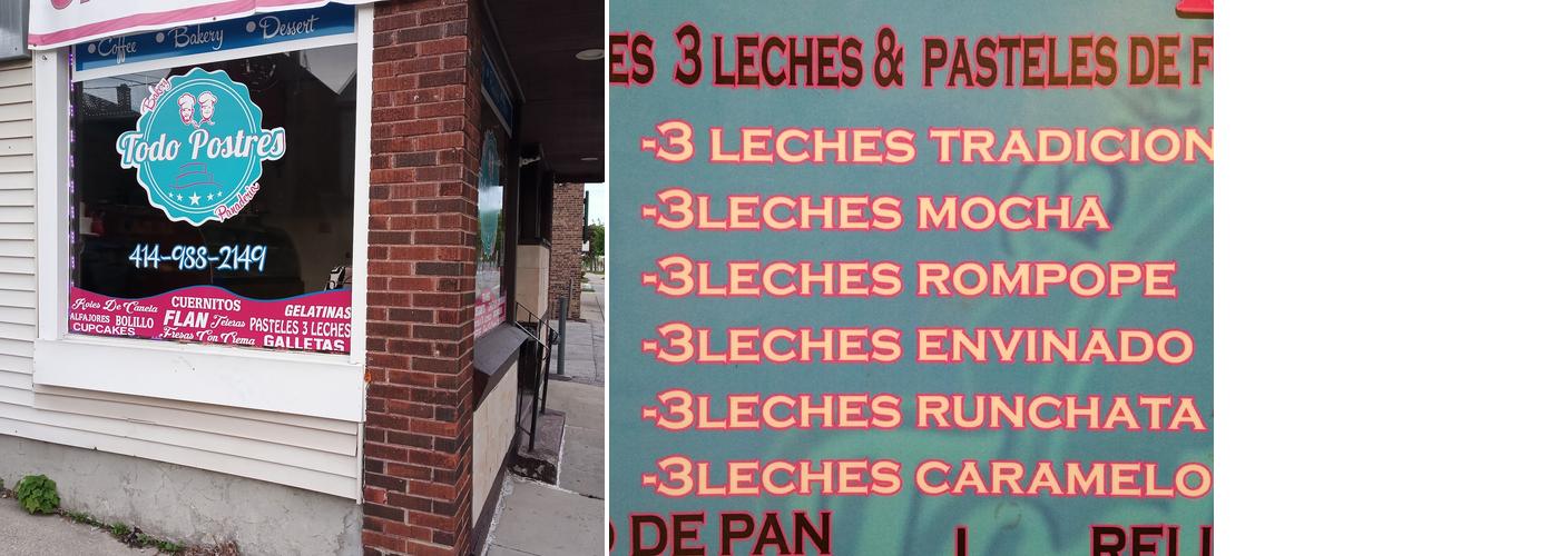 Todo Postres LLC. Menu