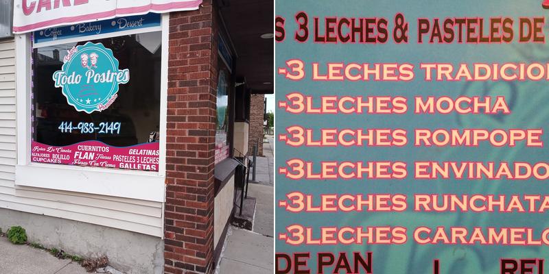 Todo Postres LLC. Menu