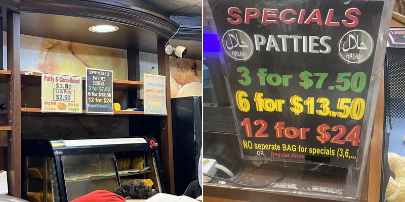 Bakery On The Go Menu