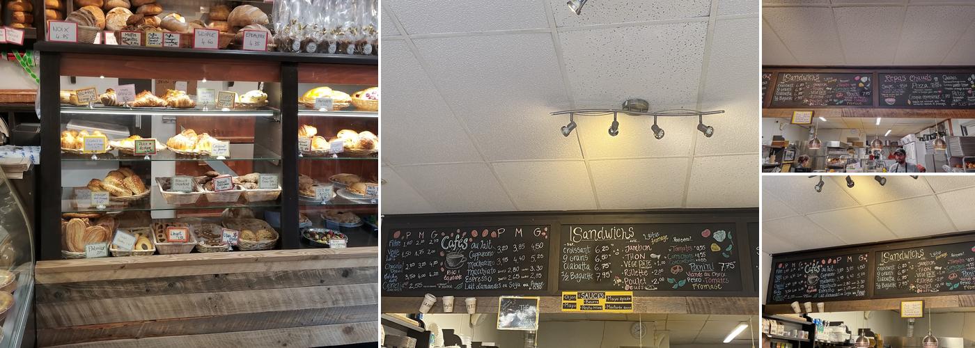 Boulangerie les Co'pains d'abord Menu