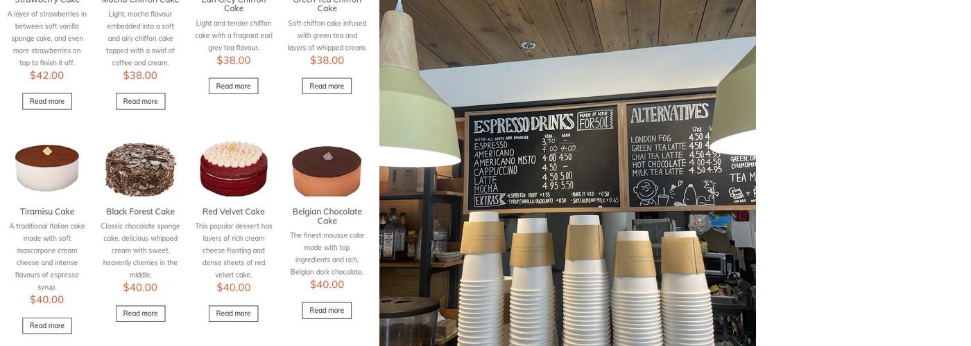 WOW Bakery & Cafe (Marda Loop) Menu