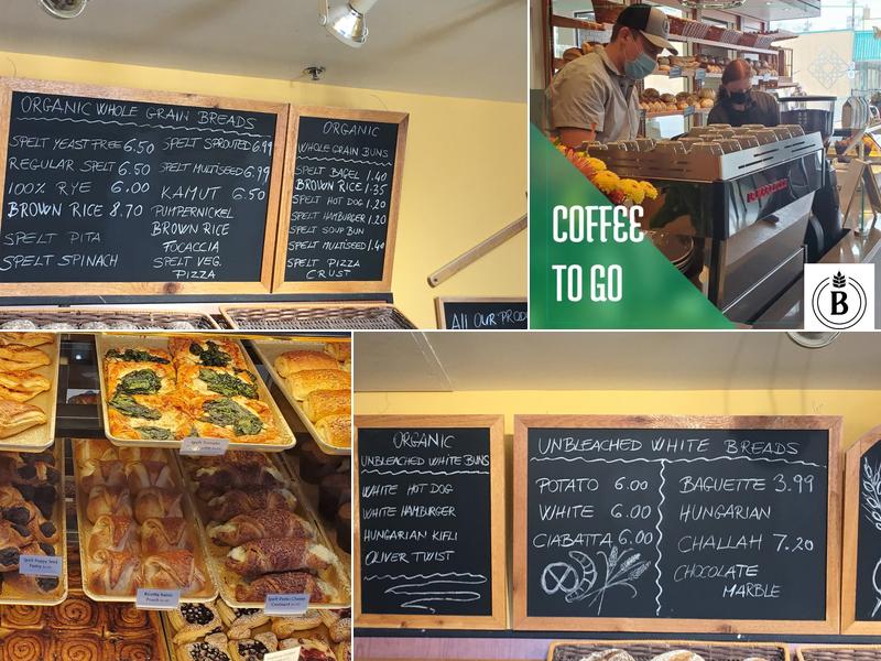 Breadland Organic Whole Grain Bakery Menu