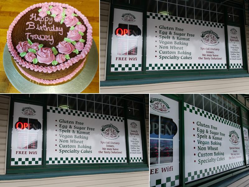 Buns & Roses Organic Bakery Menu