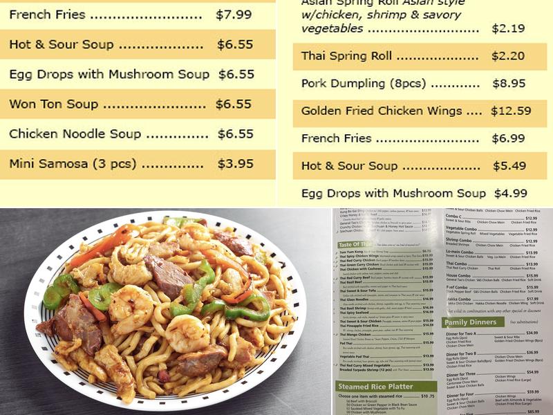 Rice to Go Menu
